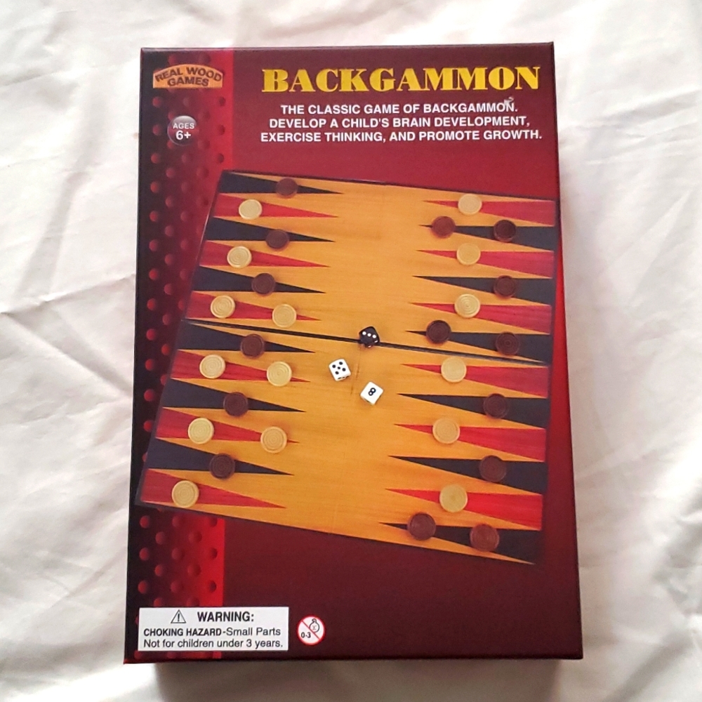 Backgammon Game Children & Grownups